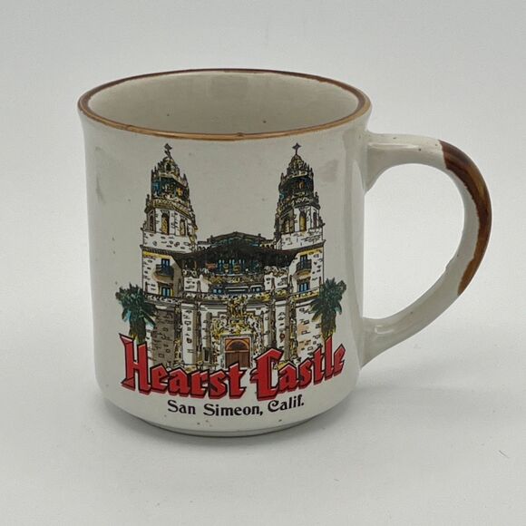 Vintage Hearst Castle San Simeon California Souvenir Mug Smith-Western Collector - Picture 1 of 3